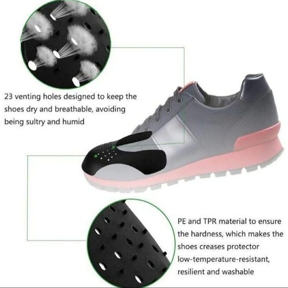 (1) Pair Sneaker Shoe Crease Protectors - Picture 3 of 8